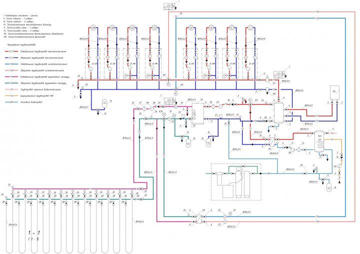 Тепловой насос - схема